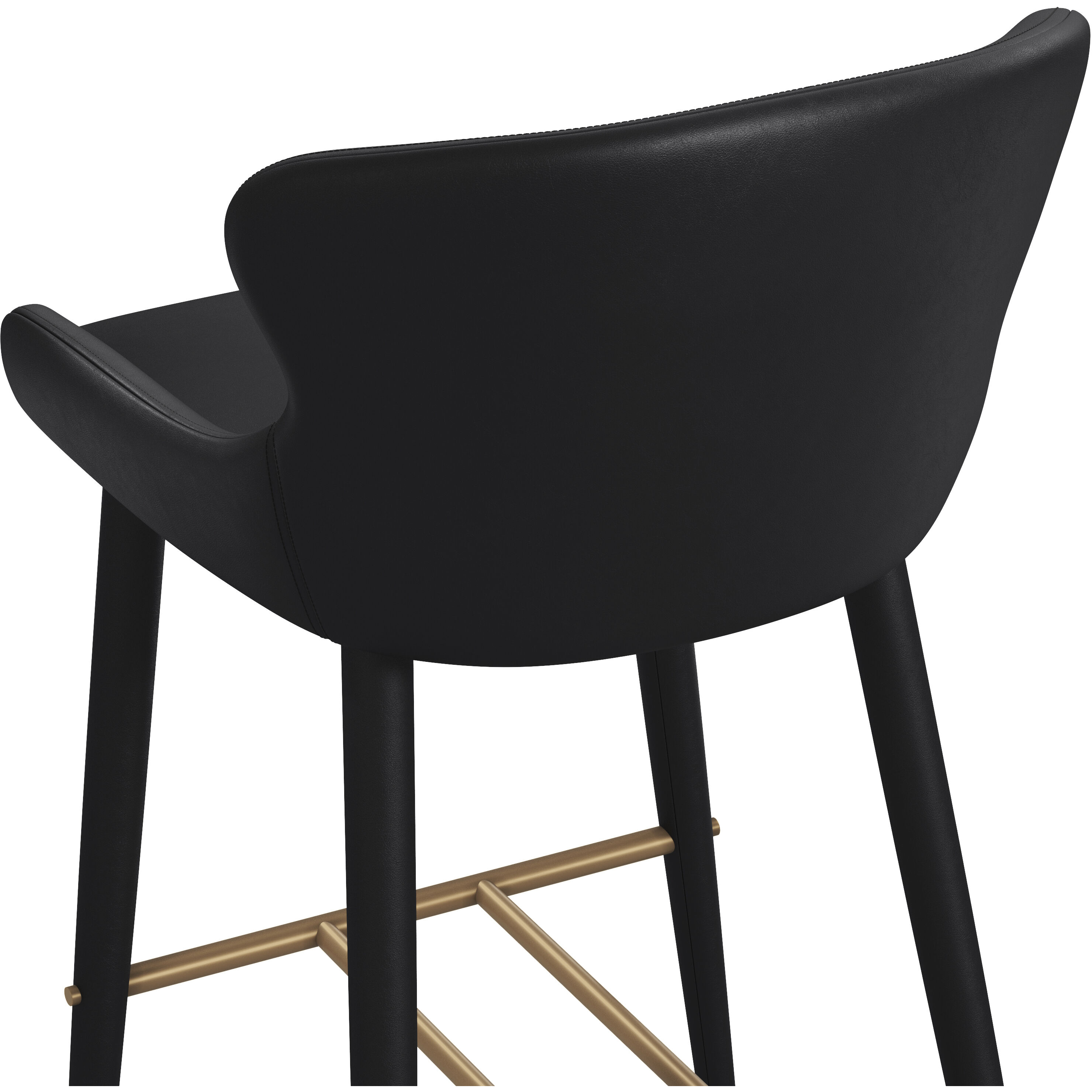 Evora 40.5 inch Bravo Black Barstool